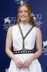 SADIE SINK at The Whale Photocall at 2022 Venice International Film Festival 09/04/2022