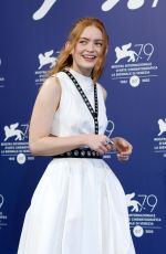 SADIE SINK at The Whale Photocall at 2022 Venice International Film Festival 09/04/2022