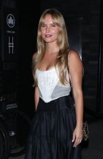 SAILOR BRINKLEY Arrives at Vogue Magazine Party at New York Fashion Week 09/08/2022
