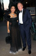 SALMA HAYEK and Francois-Henri Pinault Arrives at Kering Foundation