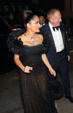SALMA HAYEK and Francois-Henri Pinault Arrives at Kering Foundation