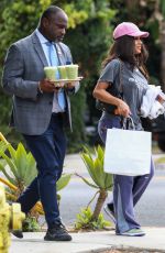 SAWEETIE Out for Matcha with a Friend in Los Angeles 09/02/2022
