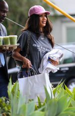 SAWEETIE Out for Matcha with a Friend in Los Angeles 09/02/2022