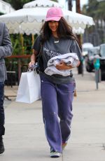 SAWEETIE Out for Matcha with a Friend in Los Angeles 09/02/2022