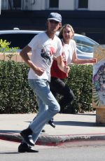 SCOUT WILLIS Out for Juice with Jake Miller in Los Angeles 09/23/2022