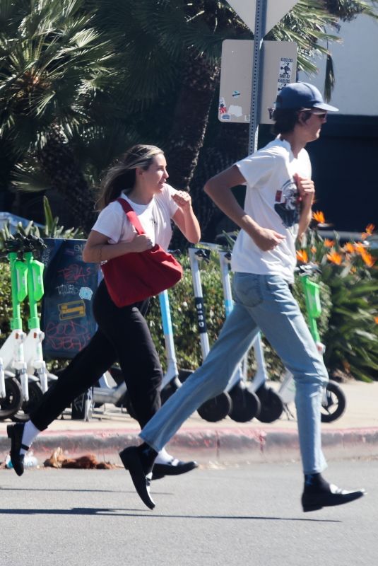 SCOUT WILLIS Out for Juice with Jake Miller in Los Angeles 09/23/2022