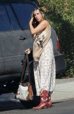 SCOUT WILLIS Out with Her Dog Grandma in Los Angeles 09/14/2022