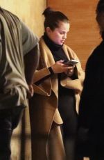SELENA GOMEZ Out for Dinner with Friends at Nobu in Malibu 09/27/2022