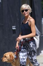 SELMA BLAIR and Sasha Farber Leaves DWTS Practice in Los Angeles 09/16/2022