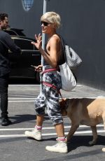 SELMA BLAIR and Sasha Farber Leaves DWTS Practice in Los Angeles 09/16/2022
