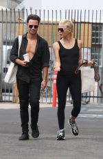 SELMA BLAIR and Sasha Faber Arrives at a Dance Practice in Los Angeles 09/09/2022