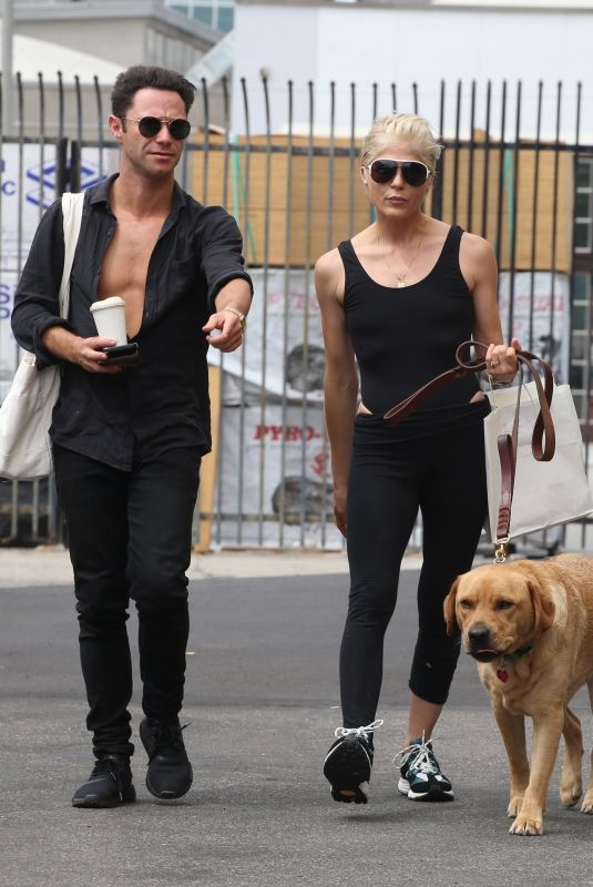 SELMA BLAIR and Sasha Faber Arrives at a Dance Practice in Los Angeles 09/09/2022