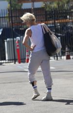 SELMA BLAIR Leaves DWTS Studio in Los Angeles 09/11/2022