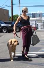 SELMA BLAIR Out with Her Service Dog in Los Angeles 09/21/2022