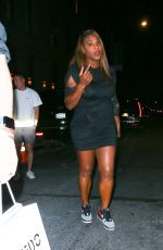 SERENA WILLIAMS Arrives at Veronika Restaurant & Museum in New York 09/08/2022