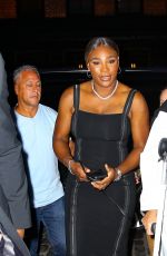 SERENA WILLIAMS Night Out in New York 09/13/2022