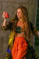 SHAKIRA on the Set of Her New Video in Manresa 09/11/2022
