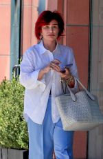 SHARON OSBOURNE Out and About in Beverly Hills 08/31/2022
