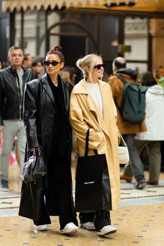 SHAY MITCHELL and CAIT BAILEY Out in Milan 09/25/2022