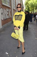 SHAY MITCHELL Leaves Fendi Show in Milan 09/21/2022