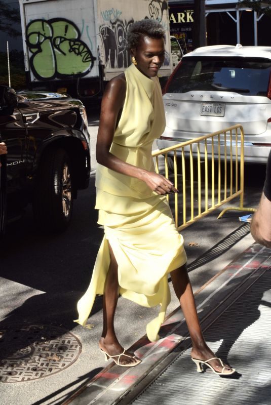 SHEILA ATIM Arrives at The View in New York 09/15/2022