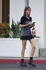 SIMI JHADRA Leaves a Grocery Store in Beverly Hills 09/07/2022