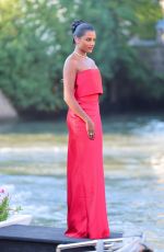 SIMONE ASHLEY Arrives at Hotel Excelsior at 2022 Venice International Film Festival 09/02/2022