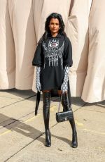 SIMONE ASHLEY at Burberry Spring/Summer 2023 Runway Show at London Fashion Week 09/26/2022