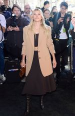 SOFIA RICHIE Arrives at Michael Kors Show at New York Fashion Week 09/14/2022