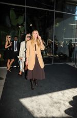 SOFIA RICHIE Leaves Michael Kors Fashion Show in New York 09/14/2022