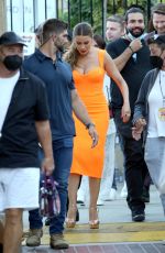 SOFIA VERGARA Arrives at America
