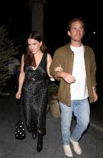 SOPHIA BUSH Arrives at Fleur Room in West Hollywood 08/31/2022