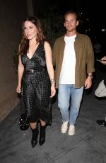 SOPHIA BUSH Arrives at Fleur Room in West Hollywood 08/31/2022