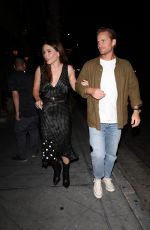 SOPHIA BUSH Arrives at Fleur Room in West Hollywood 08/31/2022