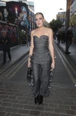 SOPHIE TEA Arrives at Pam Hogg LFW Fashion Show in London 09/17/2022
