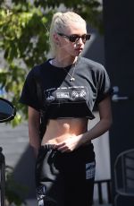 STELLA MAXWELL Arrives at a Gym in West Hollywood 09/22/2022