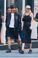STELLA MAXWELL at The Omen Japanese Restaurant in New York 09/02/2022