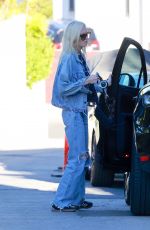 STELLA MAXWELL in Double Denim Out in Los Angeles 09/23/2022