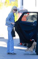 STELLA MAXWELL in Double Denim Out in Los Angeles 09/23/2022