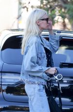 STELLA MAXWELL in Double Denim Out in Los Angeles 09/23/2022