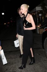 STELLA MAXWELL Leaves Memoir Launch Party for NYFW in New York 09/08/2022