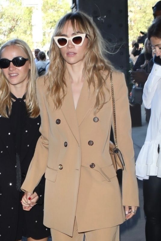 SUKI WATERHOUSE at Michael Kors Show at New York Fashion Week 09/14/2022