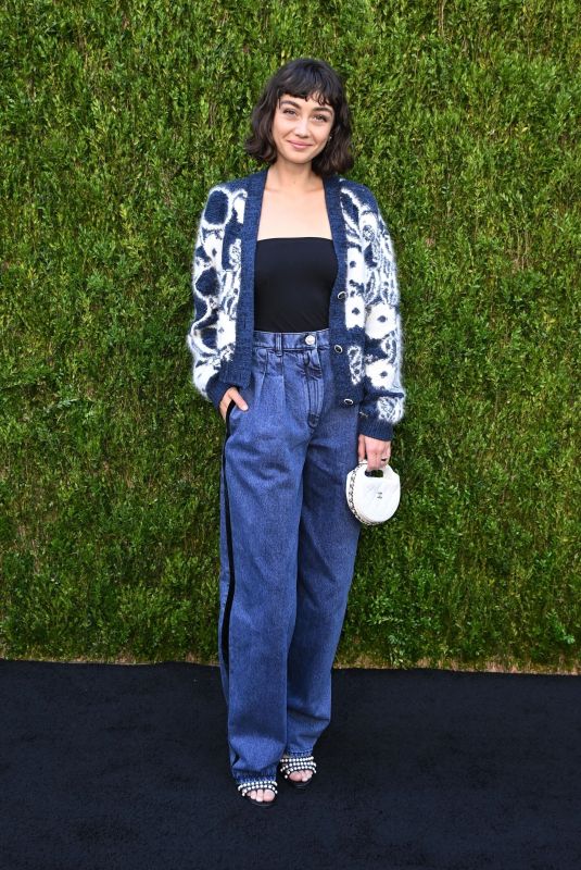 SYDNEY CHANDLER at Chanel Filmmaker’s Luncheon in New York 09/20/2022