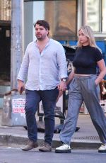 SYDNEY NESS and Austin Swift Out in New York 09/01/2022