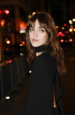 TALIA RYDER Arrives at Saint Laurent Rive Droite Sushi Park Opening Night in Paris 09/28/2022