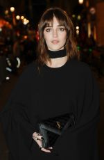 TALIA RYDER Arrives at Saint Laurent Rive Droite Sushi Park Opening Night in Paris 09/28/2022