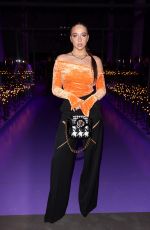 TATE MCRAE at Versace Fashion Show at MFW in Milan 09/23/2022