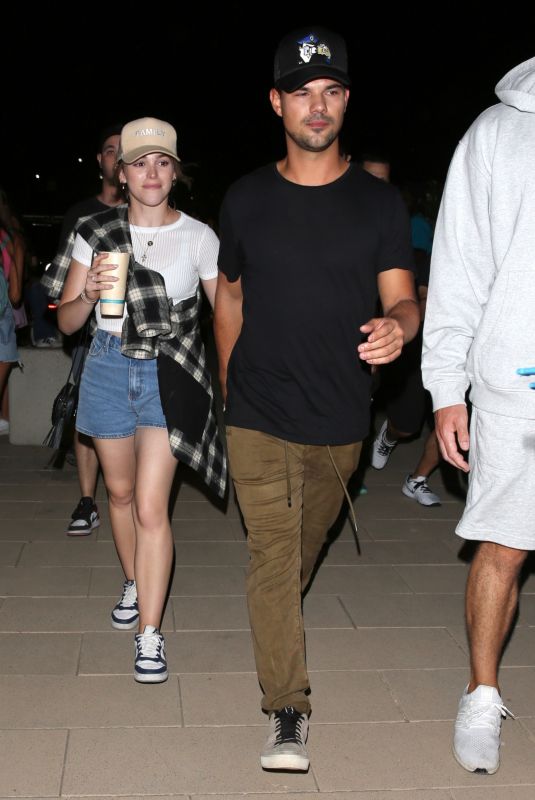 TAY DOME and Taylor Lautner Leaves Malibu Chili Cook Off 09/02/2022.