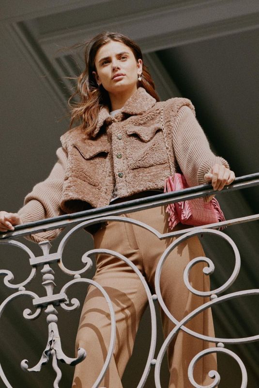 TAYLOR HILL for Maje Paris Fall/Winter 2022 Campaign
