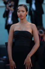 TAYLOR RUSSELL at 79th Venice International Film Festival Closing Ceremoy 09/10/2022
